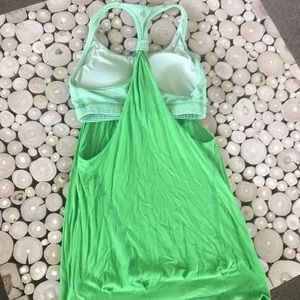 Lu lu lemon bra top. Size 2.